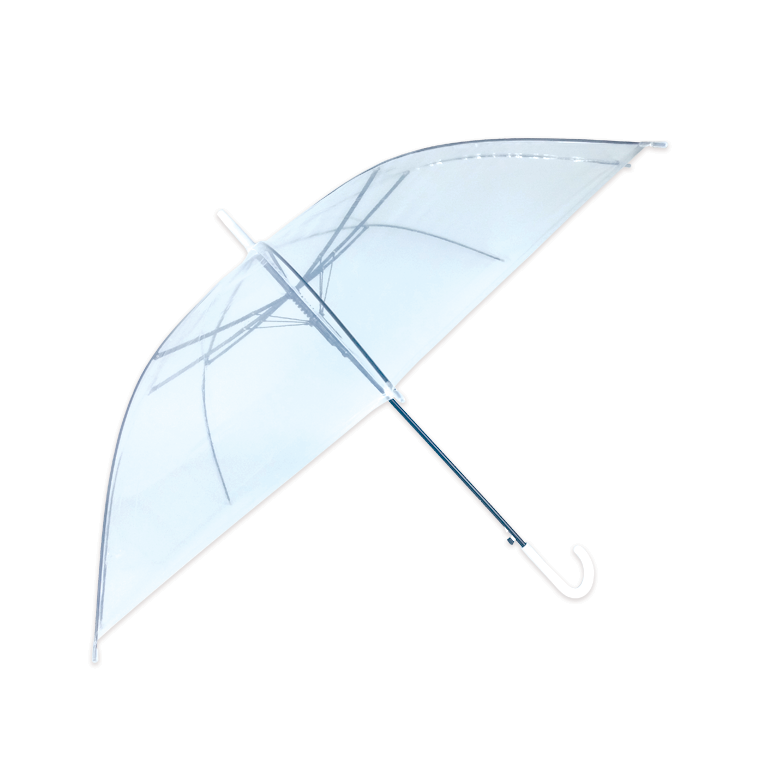 투명비닐 반자동 장우산 30개/인쇄가능/비닐우산/투명우산