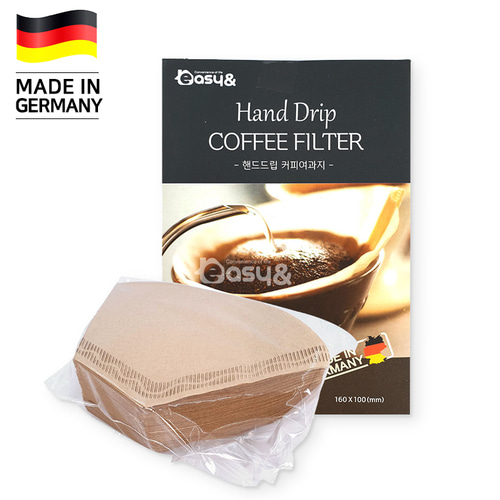 독일산 핸드드립 커피여과지 100매(2~4인용)/커피필터/드립필터/천연펄프