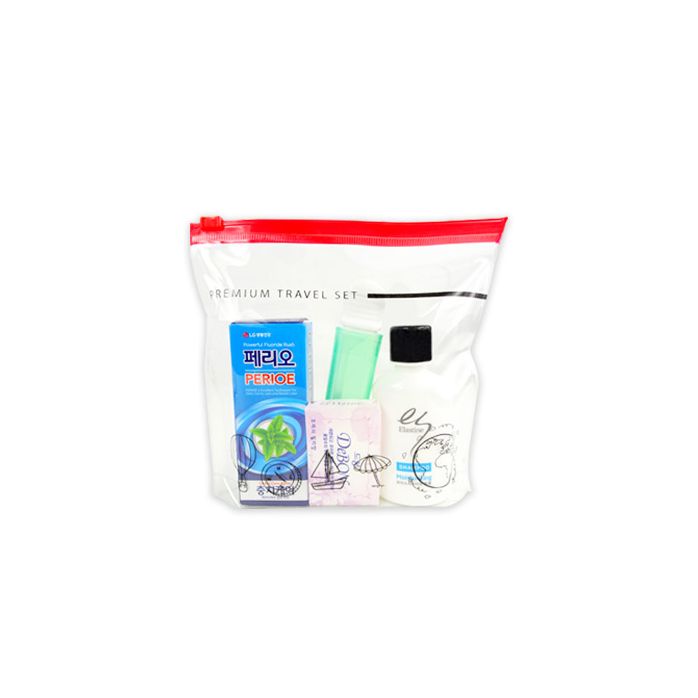 LG생활건강 여행용세트(4종 비누) 칫솔 치약 비누 여행용세트
